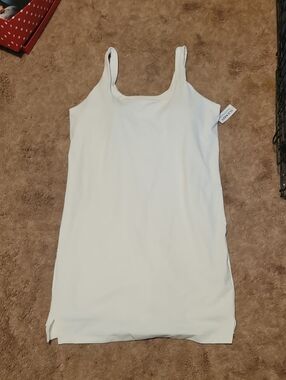 NWT Old Navy White Active Powersoft Dress